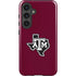 Texas A&M University Black Logo Galaxy S25 Impact Case